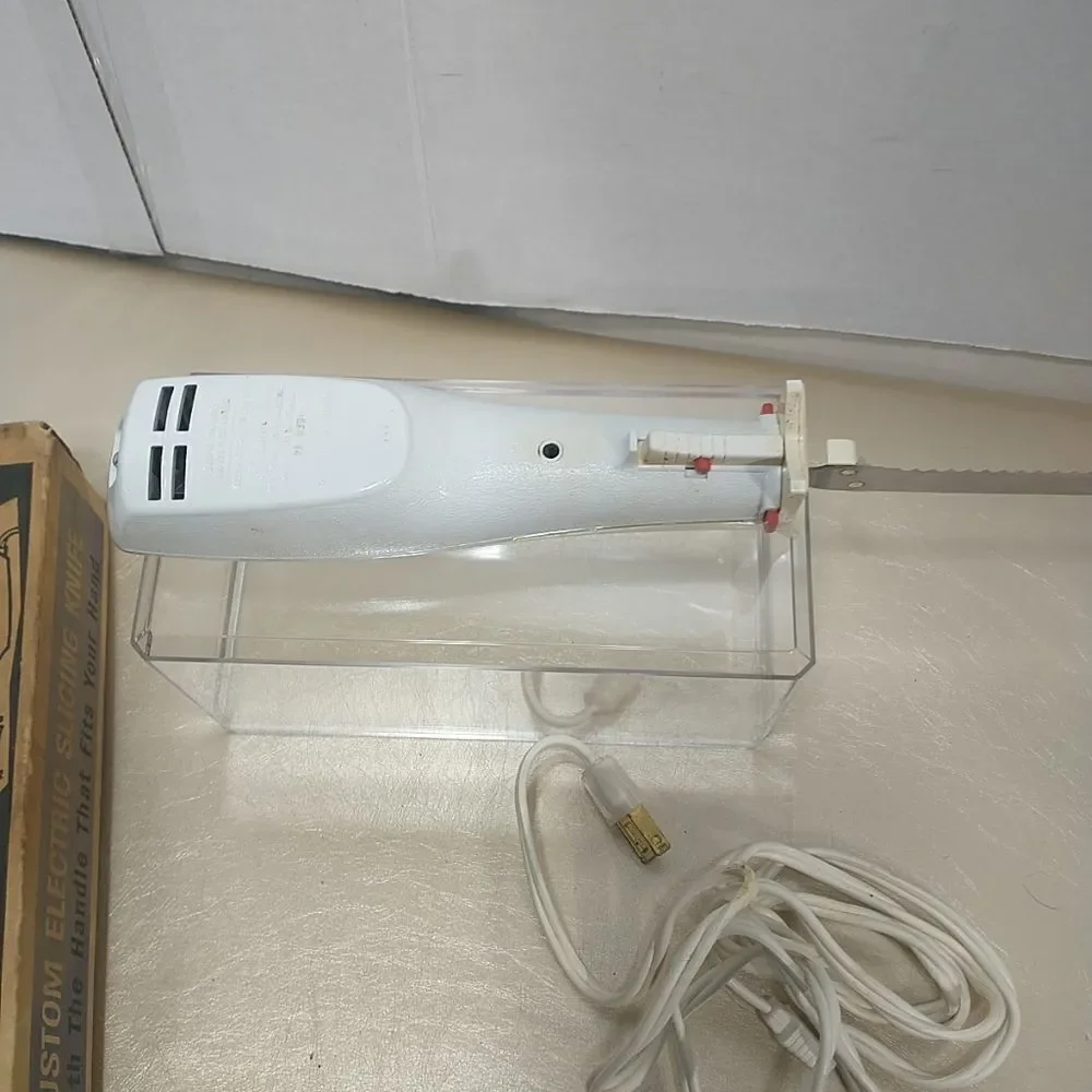 Vintage GE Custom Electric Slicing Knife - Model EK14 Works Perfect . Condition